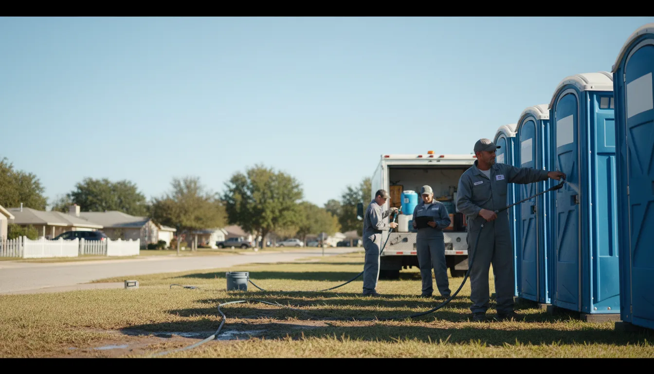 Long-Term Portable Toilet Rental in Fort Bragg, NC near me